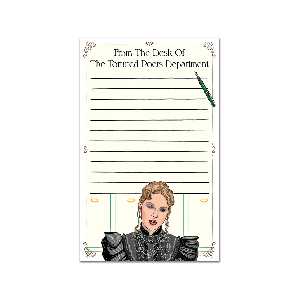 Taylor 11th Album Notepad The Found Books - Blank Notebooks & Journals - Notepads