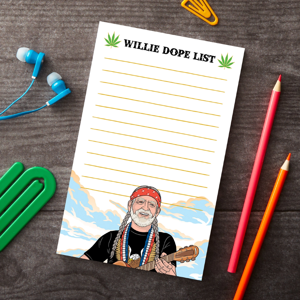 Willie Dope List Notepad The Found Books - Blank Notebooks & Journals - Notepads
