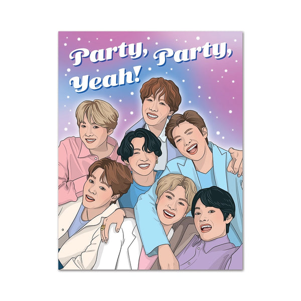 BTS Party Party Year Birthday Card The Found Cards - Birthday