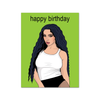 Charli XCX Brat Birthday Card The Found Cards - Birthday