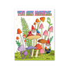 Magical Mushroom Birthday Card The Found Cards - Birthday