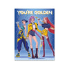 You're Golden KPop Birthday Card The Found Cards - Birthday