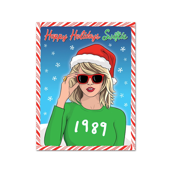 Happy Holidays Swift Fan Christmas Card - Boxed Set Of 8 The Found Cards - Boxed Cards - Holiday - Christmas