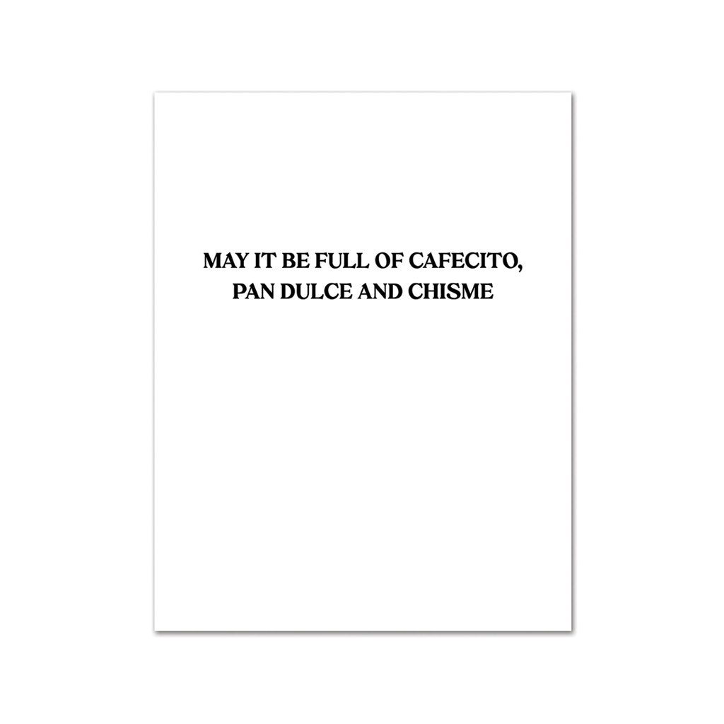 Cafecito Holidays Con Chisme Feliz Navidad Christmas Card The Found Cards - Holiday - Christmas