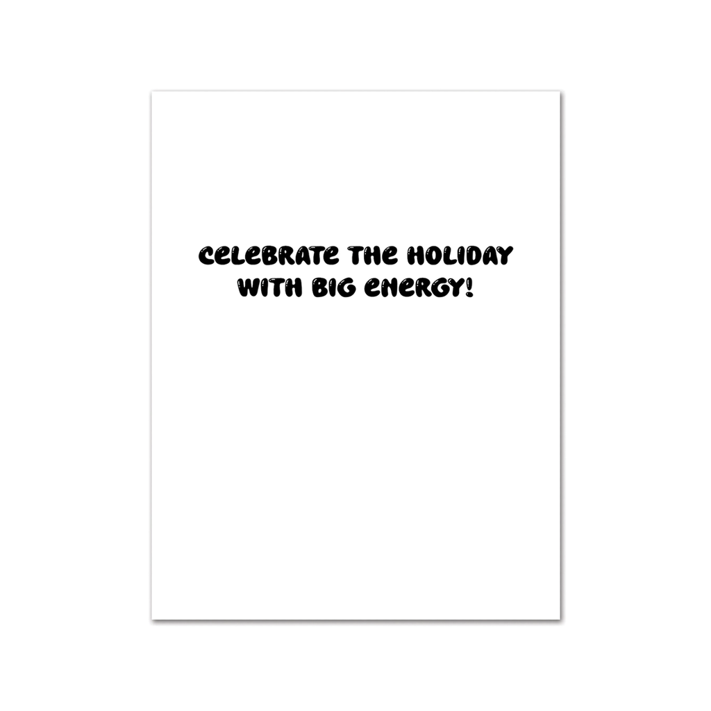 Santa's Secret Helper Labubu Christmas Card The Found Cards - Holiday - Christmas