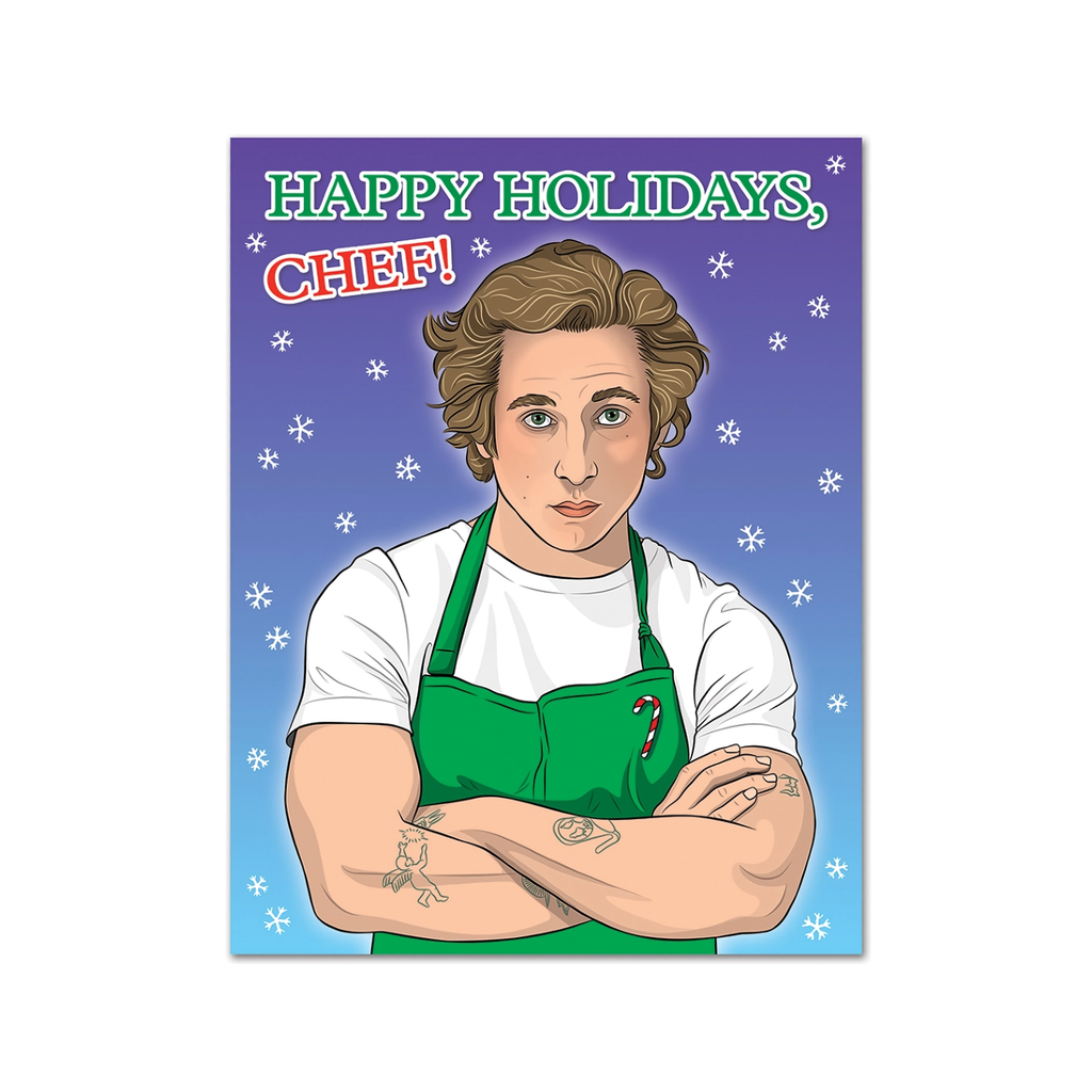 The Bear Chef Holiday Card The Found Cards - Holiday - Happy Holidays