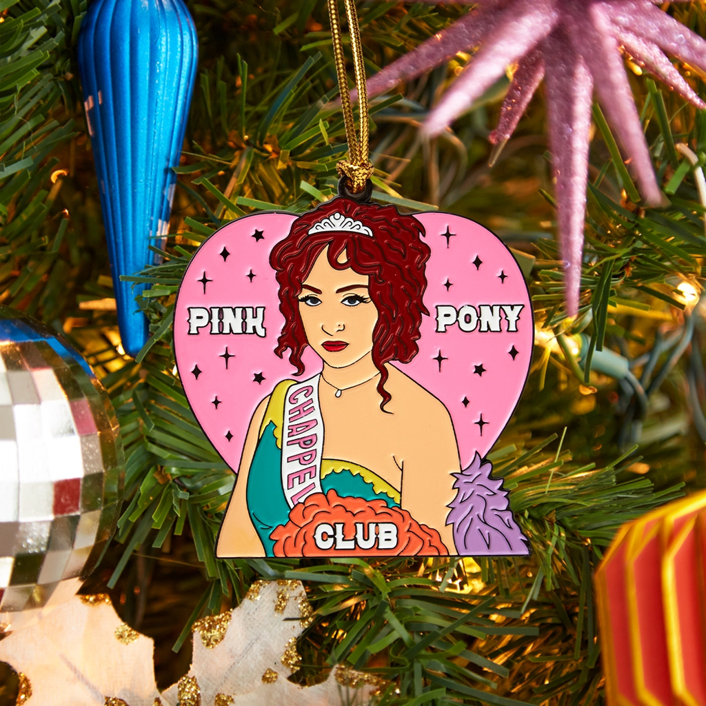 Chappell Roan Pink Pony Club Ornament The Found Holiday - Ornaments