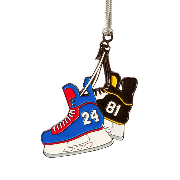 Heated Hockey Skates Ornament The Found Holiday - Ornaments