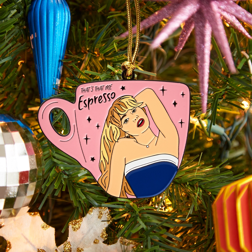 Sabrina Carpenter Espresso Ornament The Found Holiday - Ornaments