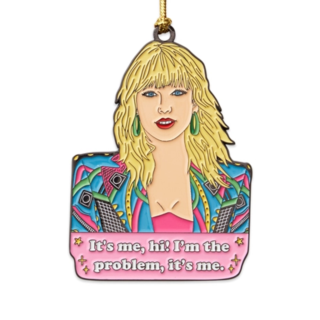 Taylor It's Me Hi Ornament The Found Holiday - Ornaments