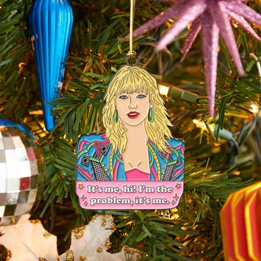 Taylor It's Me Hi Ornament The Found Holiday - Ornaments