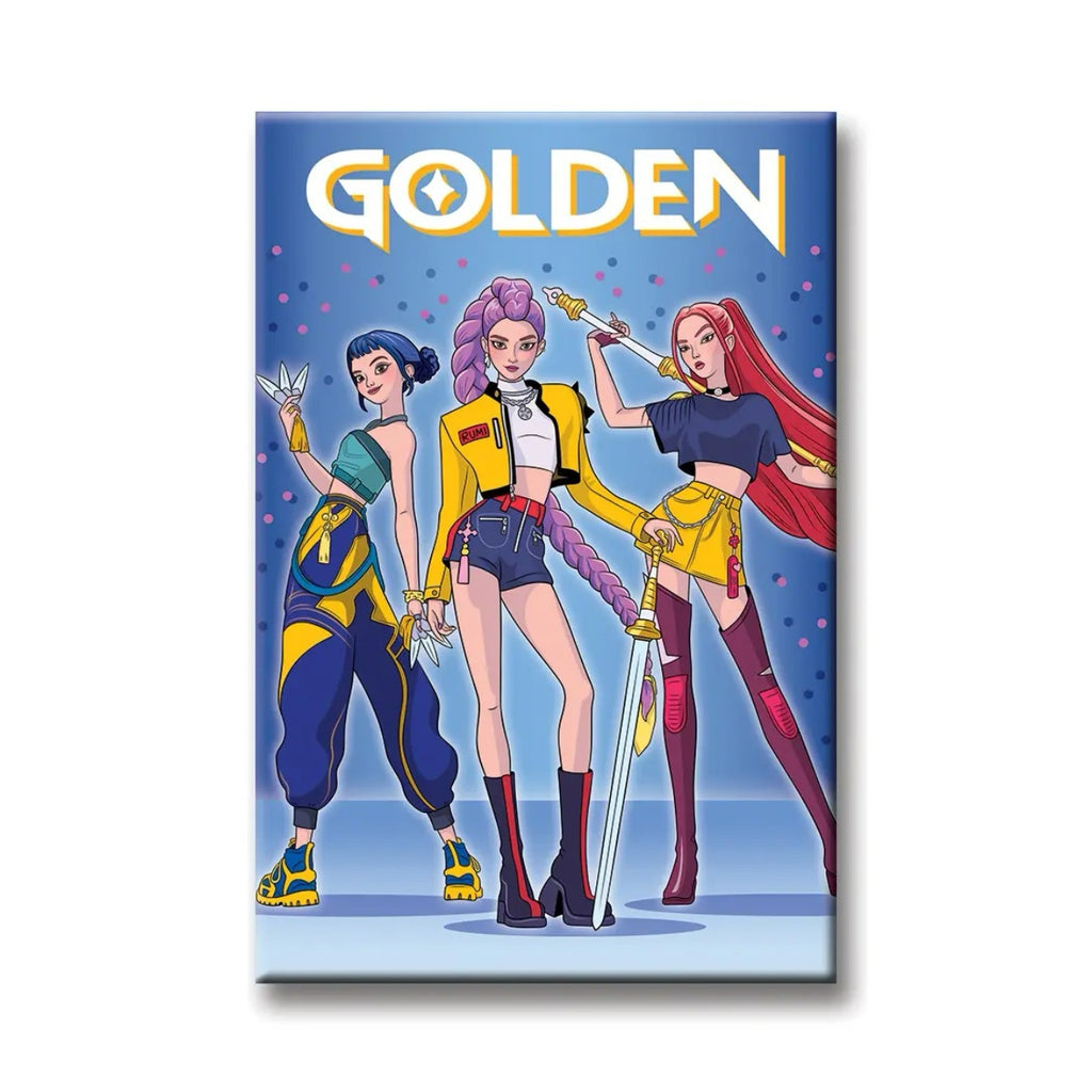 K-Pop Golden Magnet The Found Home - Magnets