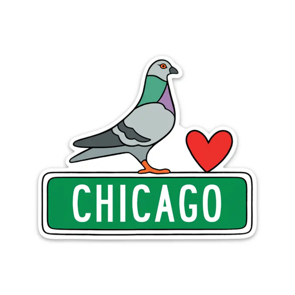 CHICAGO SOUVENIR PEWTER KEY CHAIN, MAGNET SET - Great Chicago Gifts