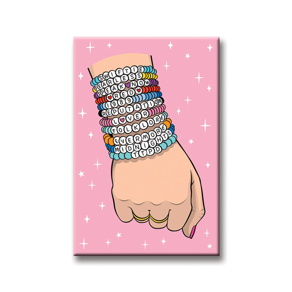 Taylor Friendship Bracelets Magnet The Found Home - Magnets