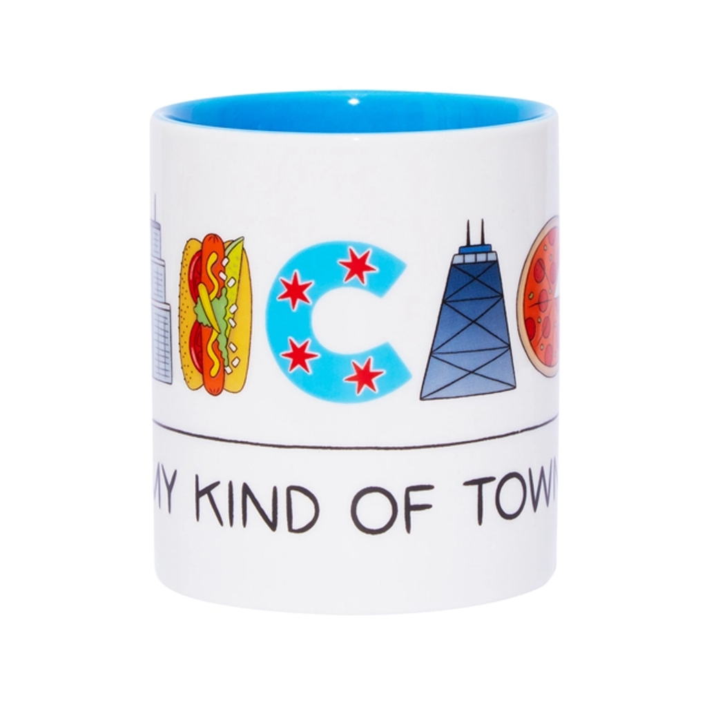 Chicago Icons My Kind Of Town Mug The Found Home - Mugs & Glasses