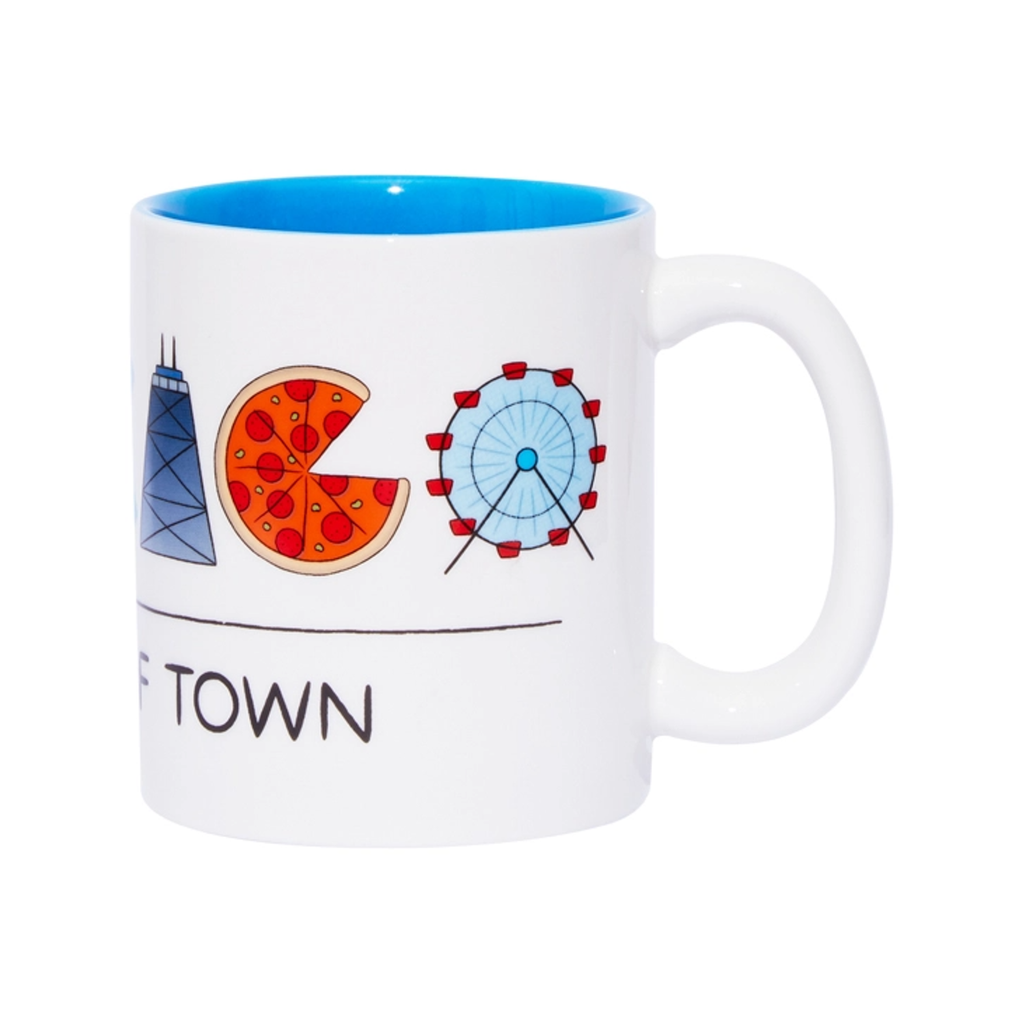 Chicago Icons My Kind Of Town Mug The Found Home - Mugs & Glasses