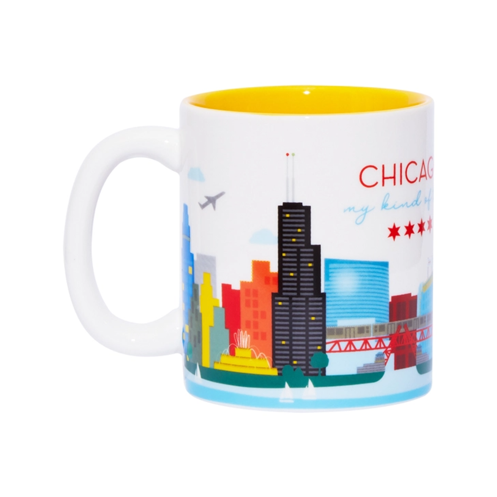 Chicago Skyline Mug The Found Home - Mugs & Glasses