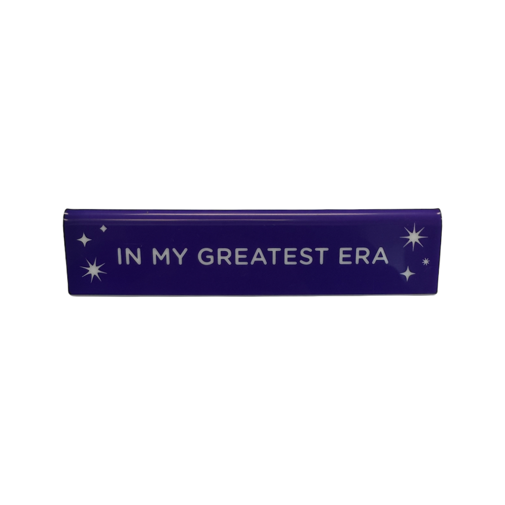 Taylor My Greatest Era Desk Sign The Found Home - Office & School Supplies - Desk Signs