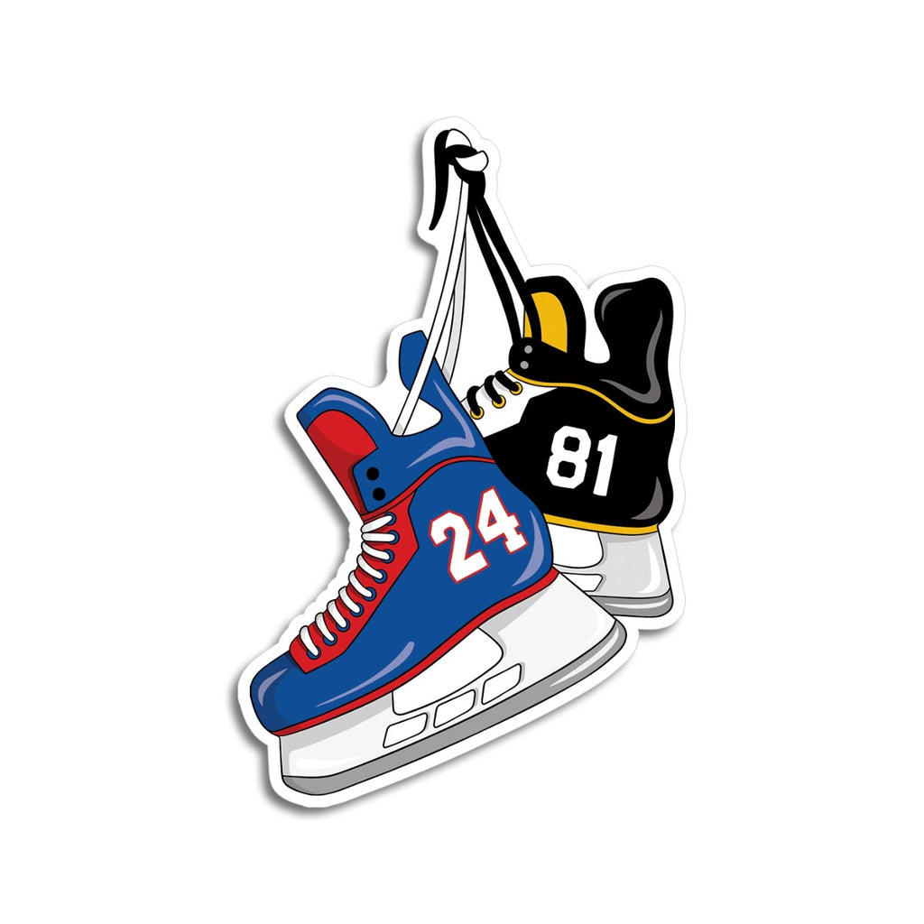 Heat Check Hockey Skates Sticker The Found Impulse - Decorative Stickers