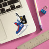 Heat Check Hockey Skates Sticker The Found Impulse - Decorative Stickers