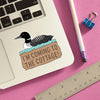 Heated I'm Coming To The Cottage Sticker The Found Impulse - Decorative Stickers