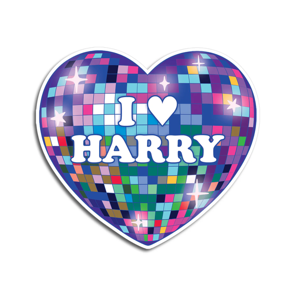 I Heart Harry Die Cut Sticker The Found Impulse - Decorative Stickers