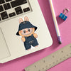 Labubu Parada Overalls Sticker The Found Impulse - Decorative Stickers