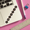 Swift Fan Typewriter Keys Sticker The Found Impulse - Decorative Stickers