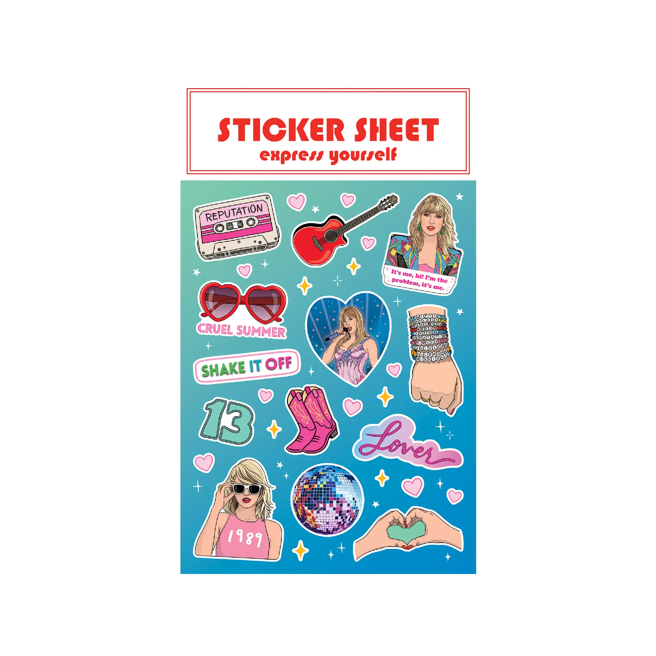 Taylor Sticker Sheet – Urban General Store