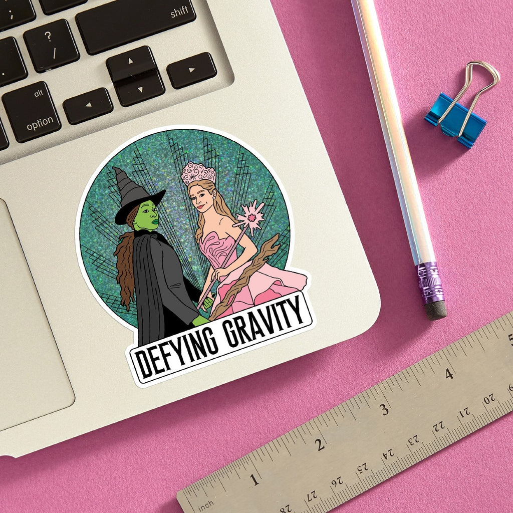 Wicked Defying Gravity Sticker The Found Impulse - Decorative Stickers