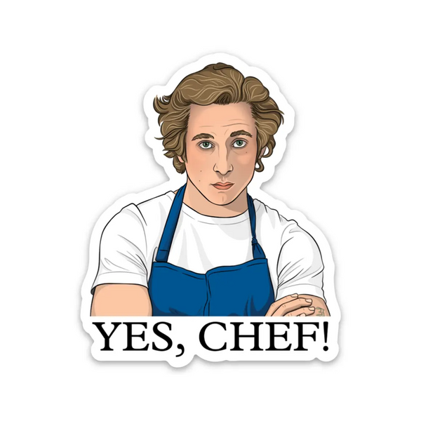 Yes Chef Sticker The Found Impulse - Decorative Stickers