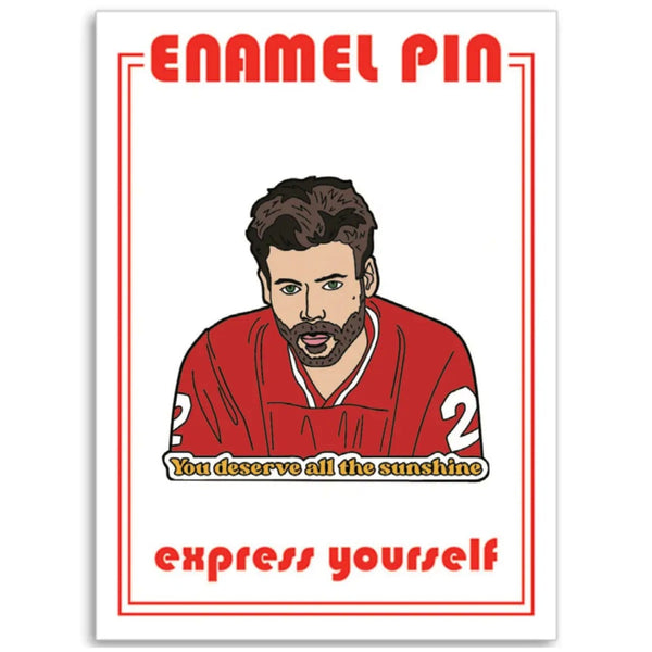 Heated You Deserve All The Sunshine Enamel Pin The Found Jewelry - Pins
