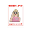 Taylor Nineteen Eighty Nine Enamel Pin The Found Jewelry - Pins