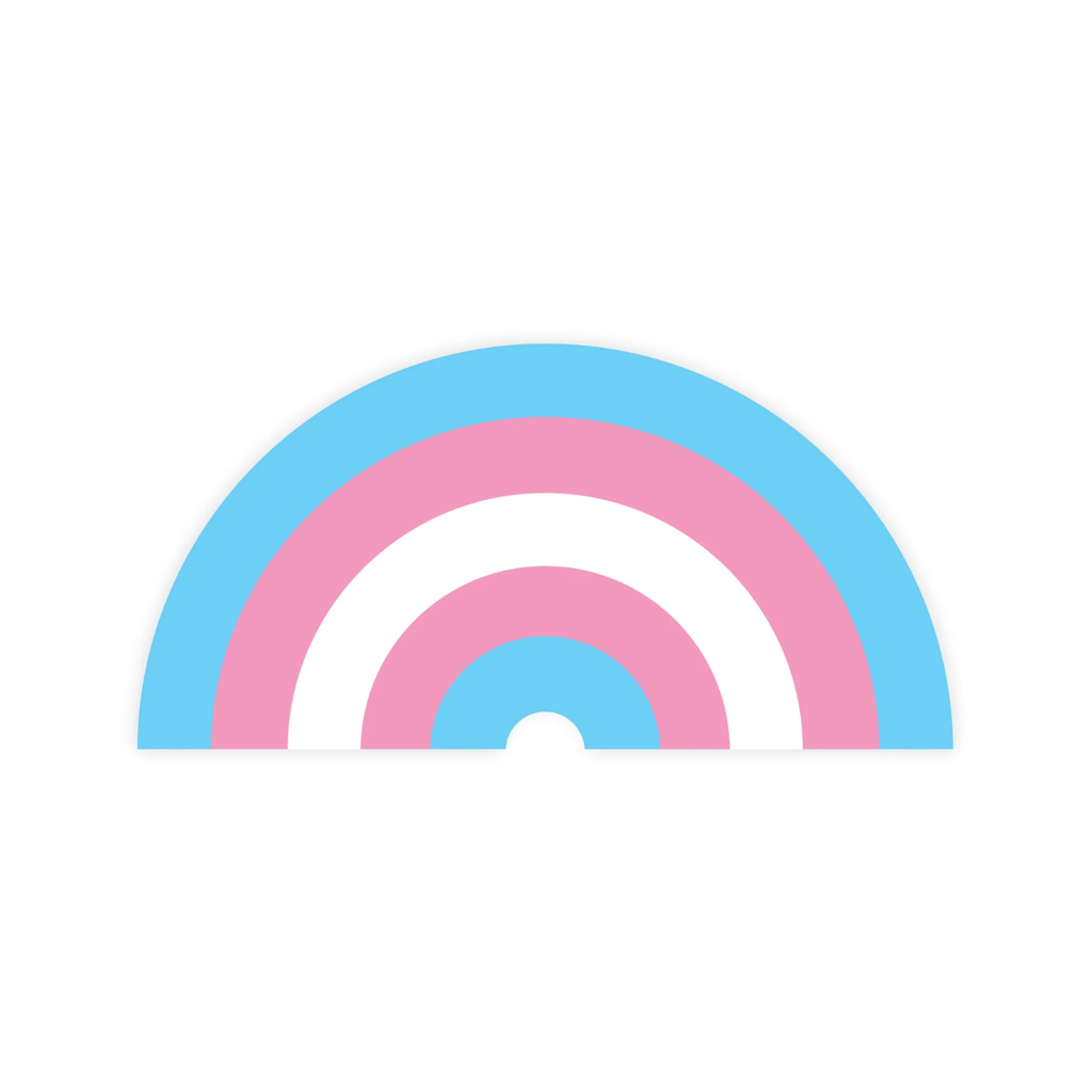 Trans Pride Rainbow Sticker The Little Gay Shop Impulse - Decorative Stickers