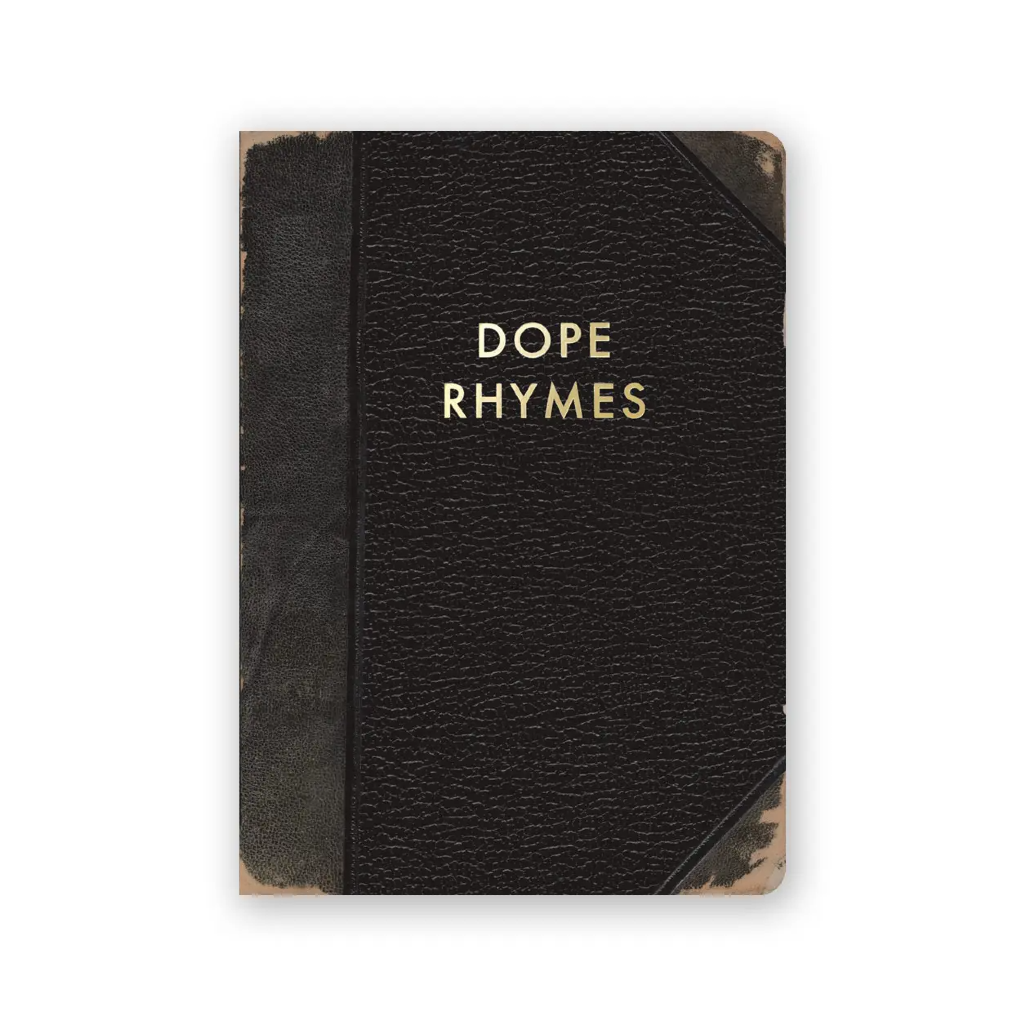 Dope Rhymes Medium Journal The Mincing Mockingbird Books - Blank Notebooks & Journals