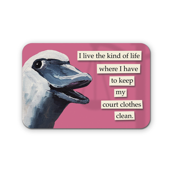Court Clothes Sticker The Mincing Mockingbird Impulse - Decorative Stickers