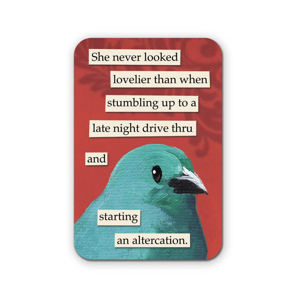 Stumbling Sticker The Mincing Mockingbird Impulse - Decorative Stickers