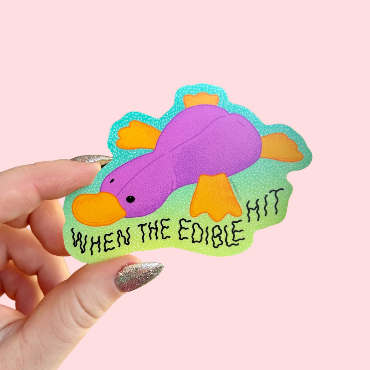 When The Edible Hit Sticker – Urban General Store
