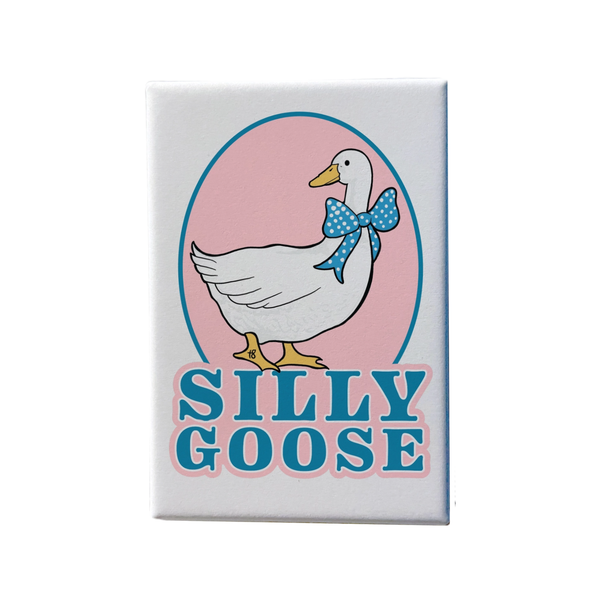 Silly Goose Magnet The Red Swan Shop Home - Magnets