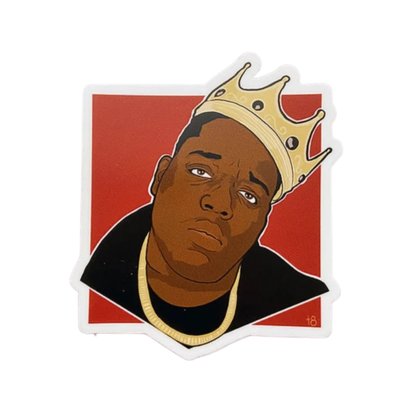 Notorious BIG Sticker The Red Swan Shop Impulse - Decorative Stickers