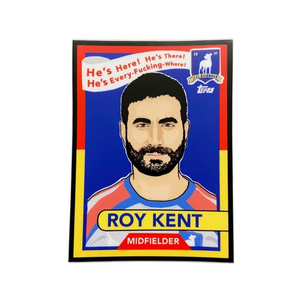 Roy Kent Trading Card Sticker The Red Swan Shop Impulse - Decorative Stickers