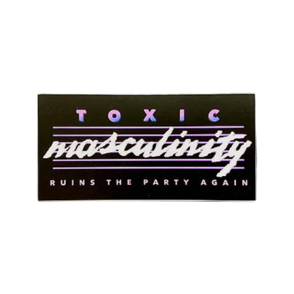 Toxic Masculinity My Favorite Murderer Sticker The Red Swan Shop Impulse - Decorative Stickers