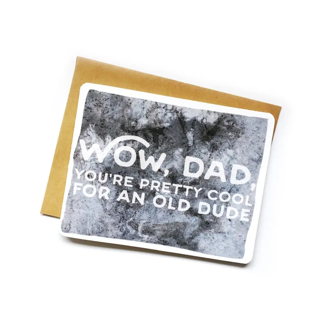 Cool For An Old Dude Father's Day Card TheThirdArrow Cards - Holiday - Father's Day