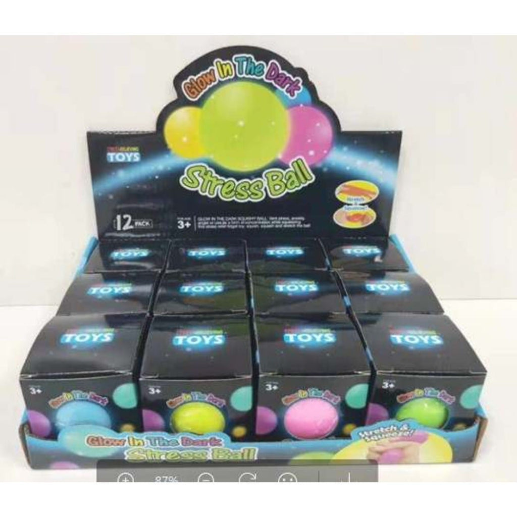 Glow In The Dark Stress Ball ThinkKool LLC Toys & Games - Fidget Toys