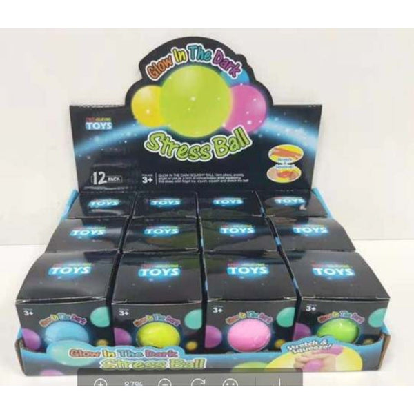 Glow In The Dark Stress Ball ThinkKool LLC Toys & Games - Fidget Toys