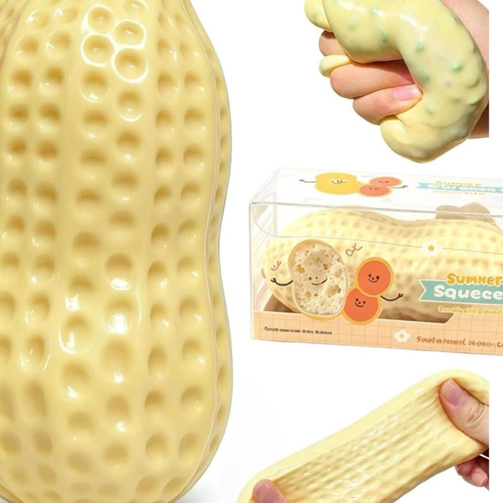 Squishy Crunchy Peanut Toy ThinkKool LLC Toys & Games
