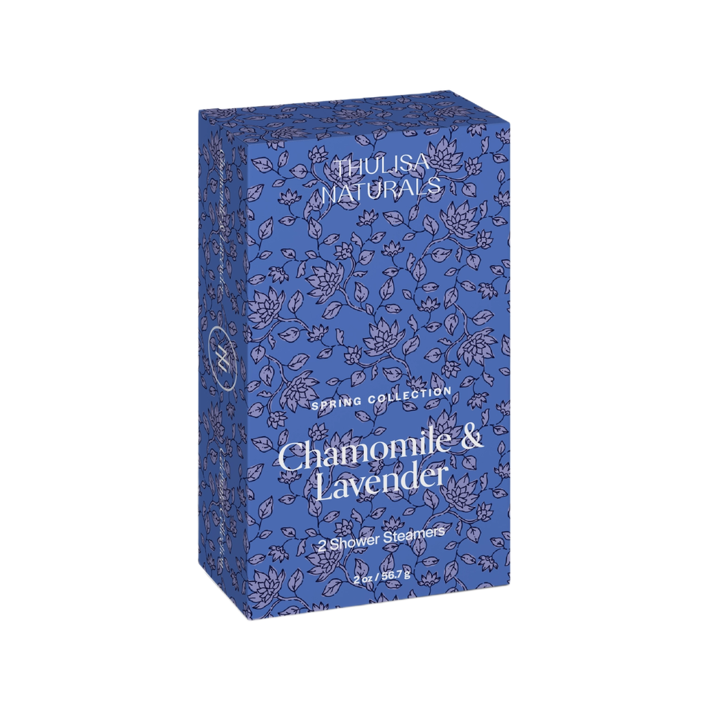 Lavender Chamomile Shower Steamer Set Thulisa Naturals Home - Bath & Body - Bath Fizzers & Salts