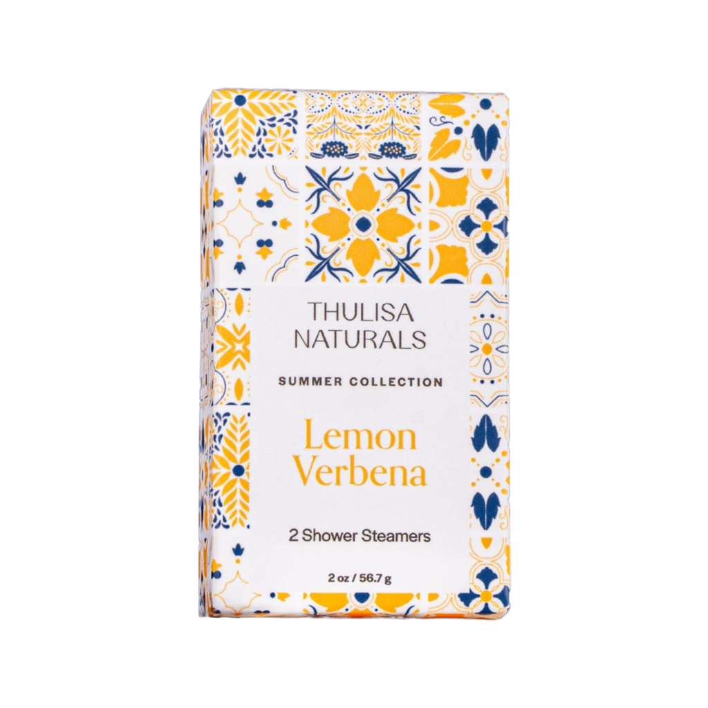 Lemon Verbana Shower Steamer Set Thulisa Naturals Home - Bath & Body - Bath Fizzers & Salts