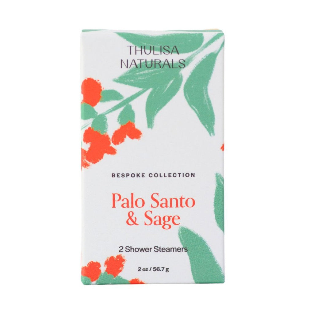Palo Santo And Sage Shower Steamer Set Thulisa Naturals Home - Bath & Body - Bath Fizzers & Salts