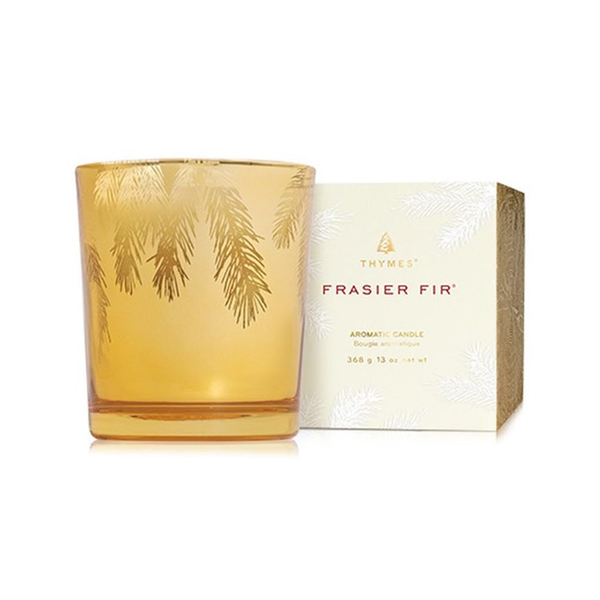 Frasier Fir Gilded Pine Needle Poured Candle Thymes Home - Candles